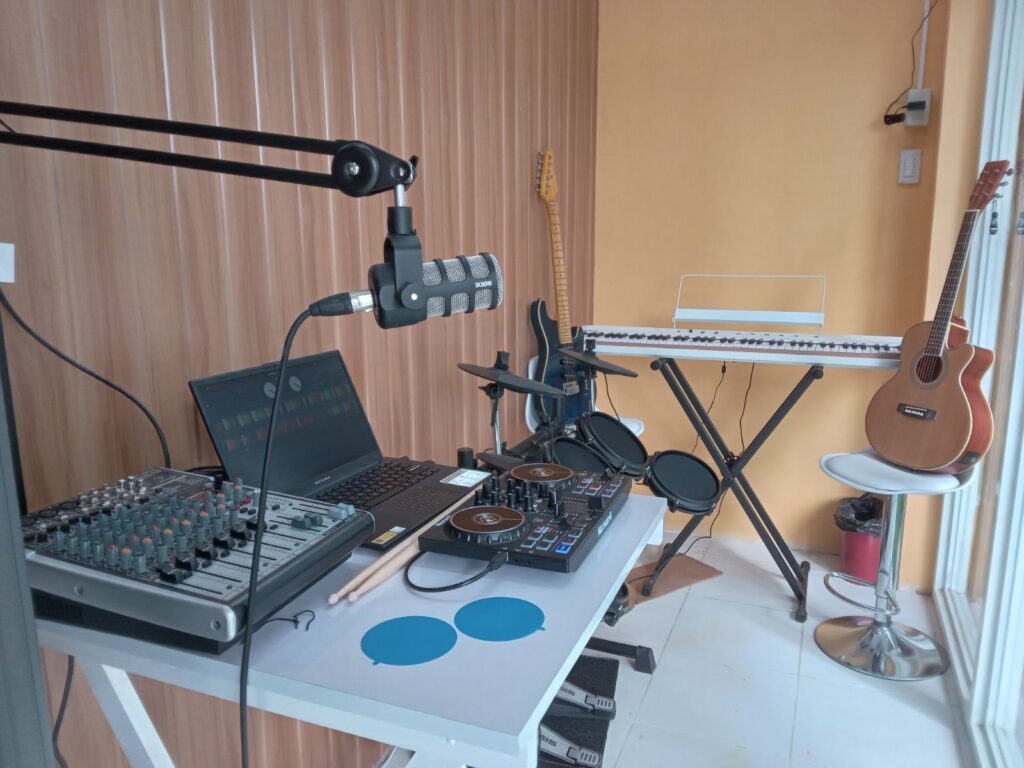 Musical instruments available